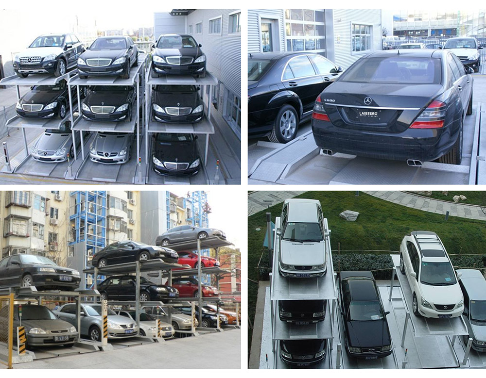 贵阳昆明PJS4D3四层地坑简易升降停车设备图片展示.jpg